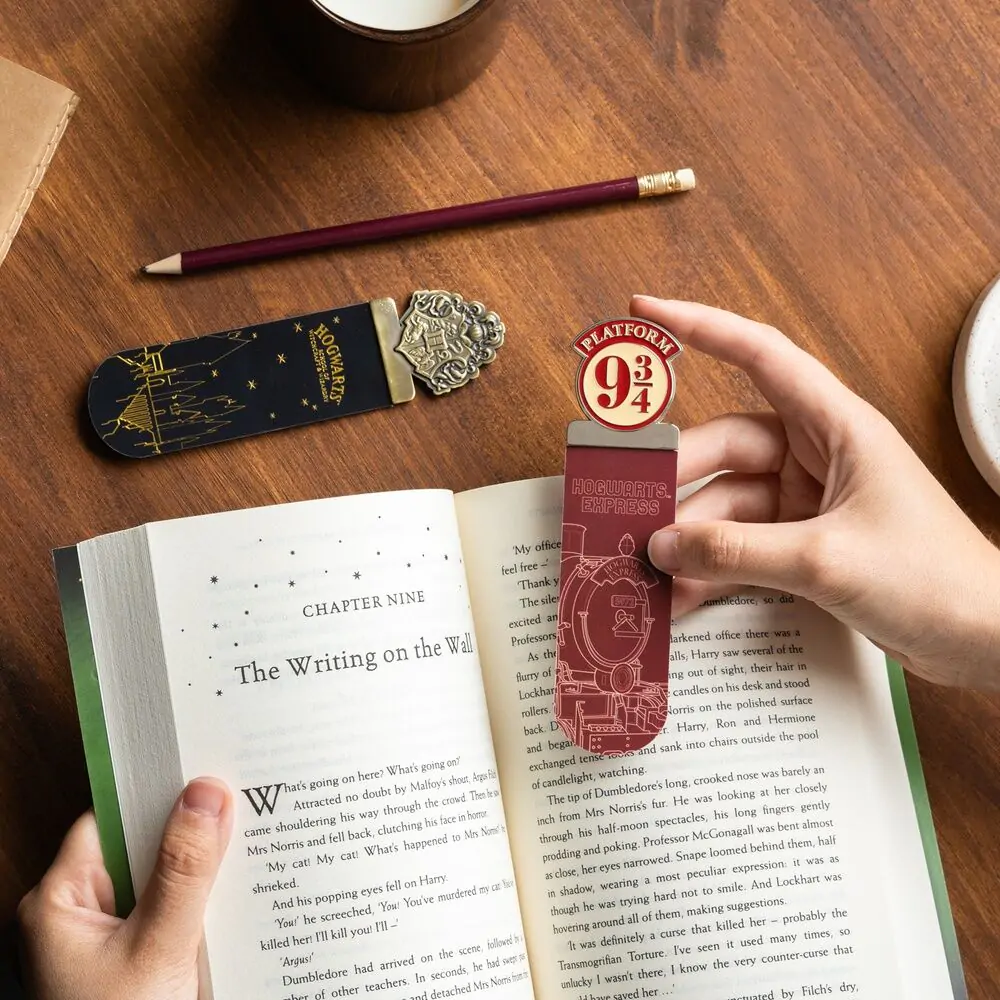 Harry Potter 4-dielna sada záložiek produktová fotografia