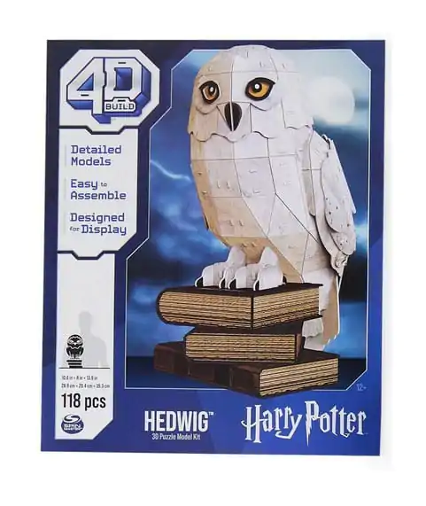 Harry Potter: 4D Build - Hedwig 3D puzzle produktová fotografia