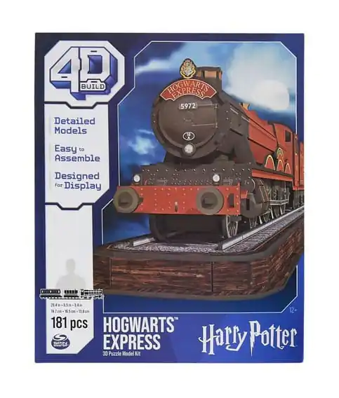 Harry Potter: 4D Build - Hogwarts Express 3D puzzle produktová fotografia