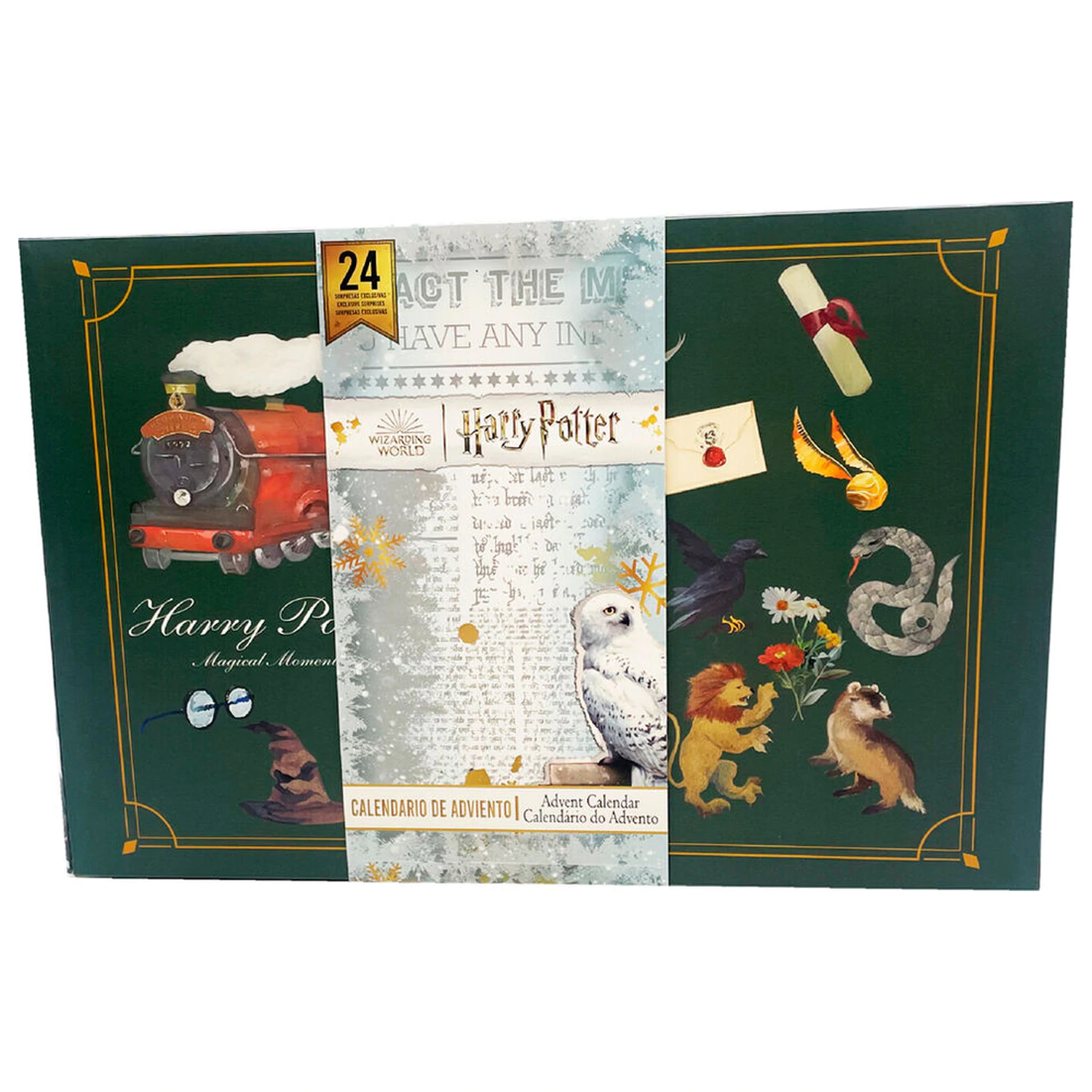 Harry Potter adventný kalendár produktová fotografia