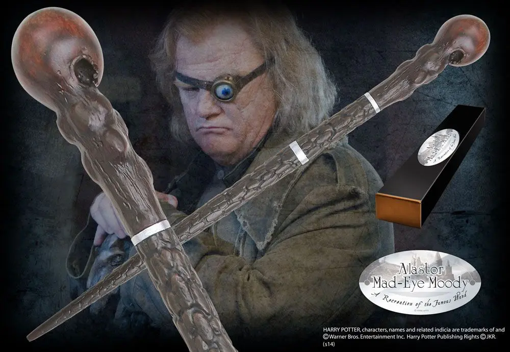 Harry Potter prútik Alastor Mad-Eye Moody (Character-Edition) produktová fotografia