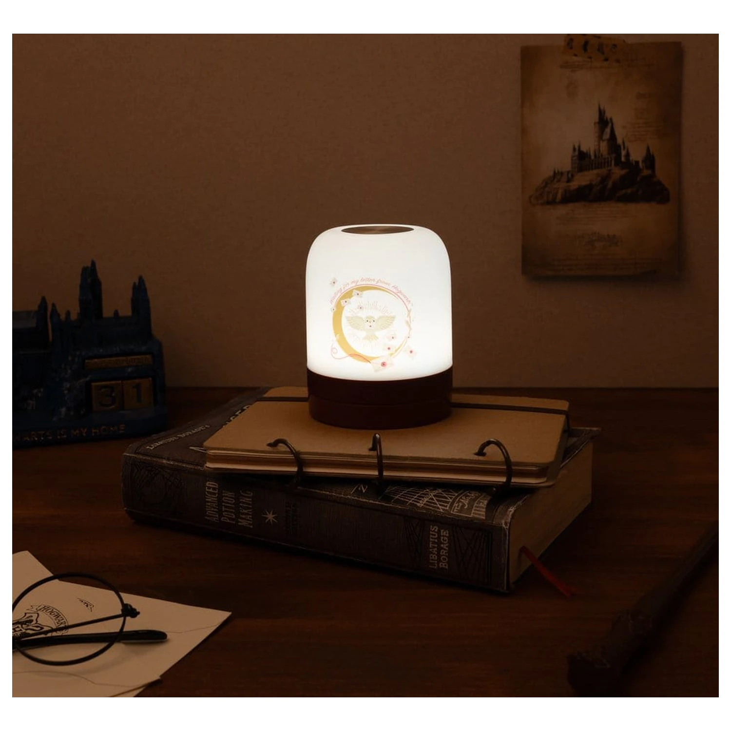 Harry Potter Ambientná lampa Hedwig 9 cm produktová fotografia