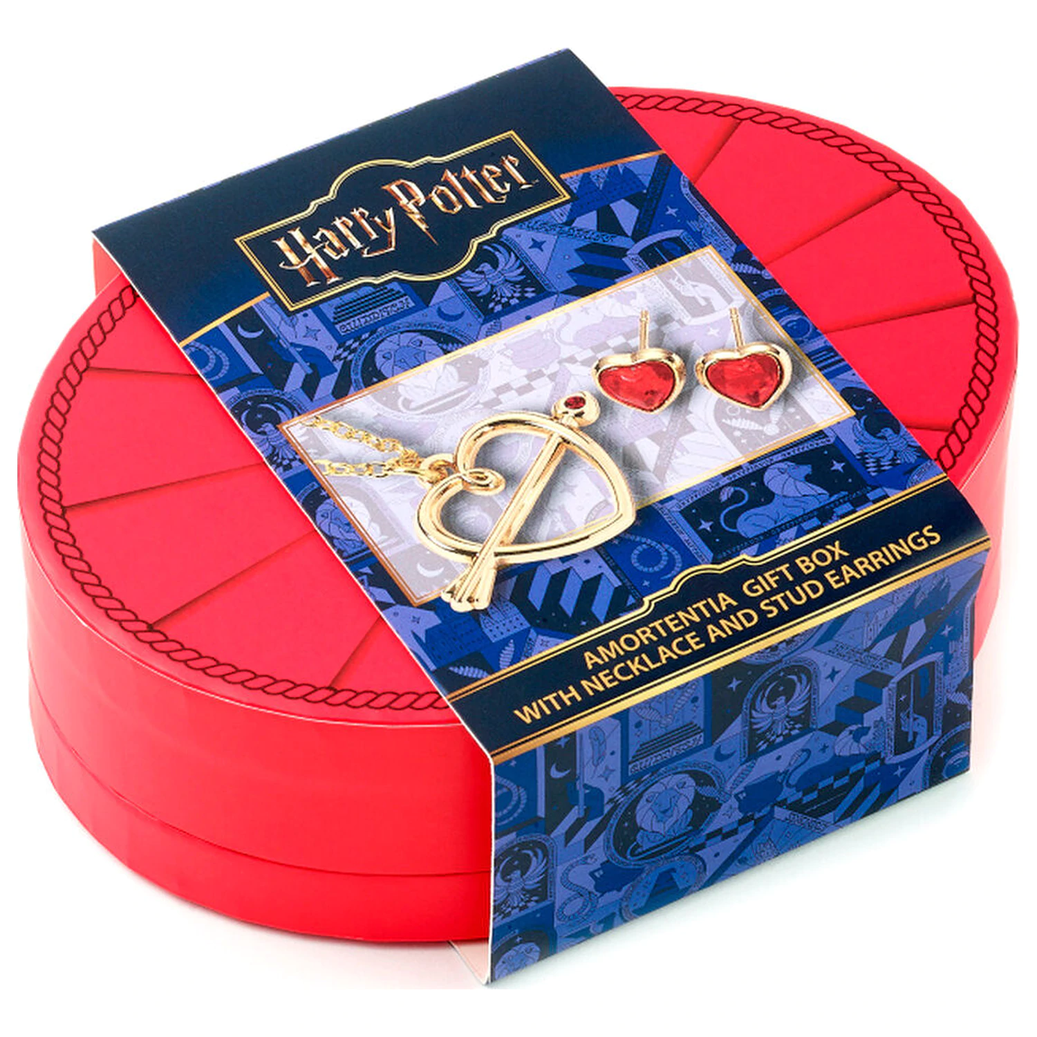 Harry Potter Amortentia náhrdelník a náušnice darčeková súprava produktová fotografia