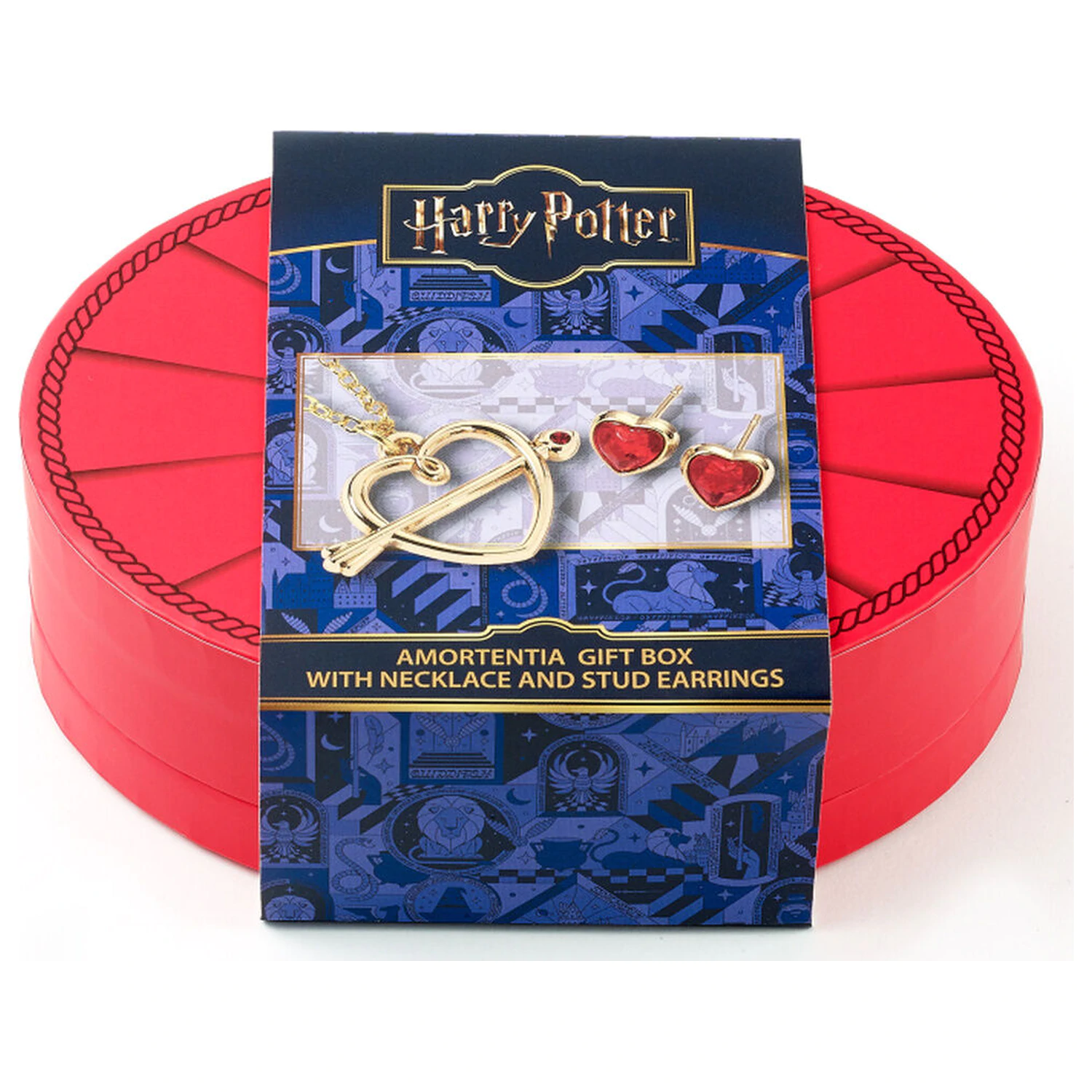 Harry Potter Amortentia náhrdelník a náušnice darčeková súprava produktová fotografia
