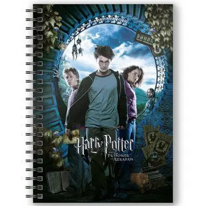 Harry Potter zápisník s 3D efektom Harry Potter and the Prisoner of Azkaban produktová fotografia
