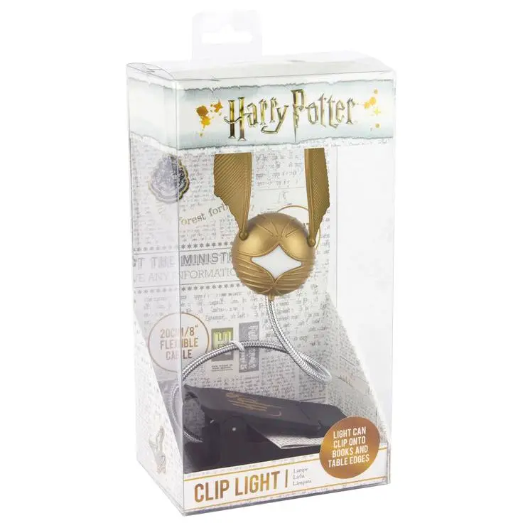 Harry Potter Golden Snitch flexo lampa produktová fotografia