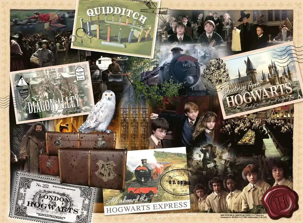 Harry Potter Detské Puzzle XXL Back at Hogwarts (300 dielikov) produktová fotografia