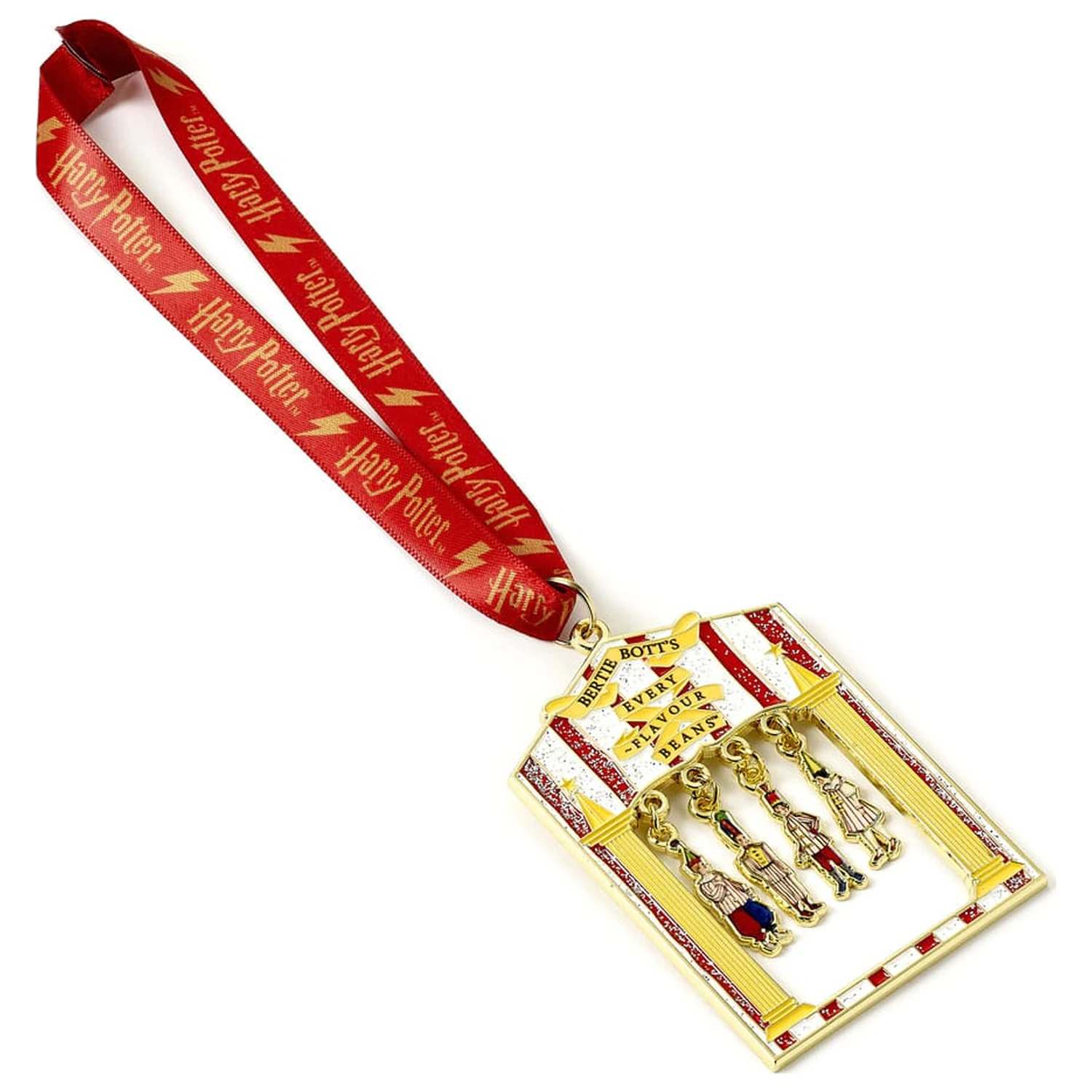 Harry Potter ozdoba na stromček Bertie Bott's (Golden Tone) produktová fotografia