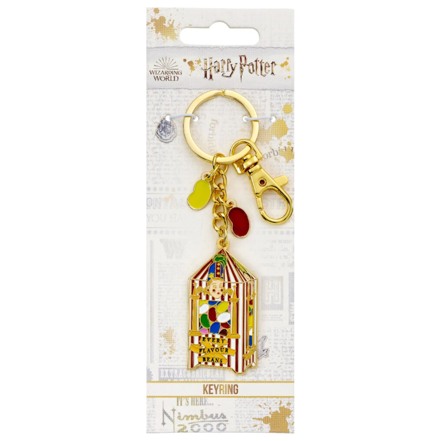 Harry Potter Bertie Botts kľúčenka produktová fotografia