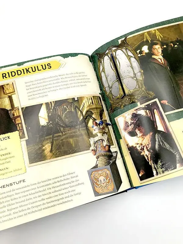 Harry Potter Kniha Die Zaubersprüche *German Version* produktová fotografia