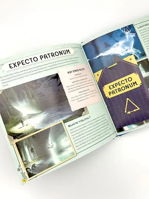 Harry Potter Kniha Die Zaubersprüche *German Version* produktová fotografia