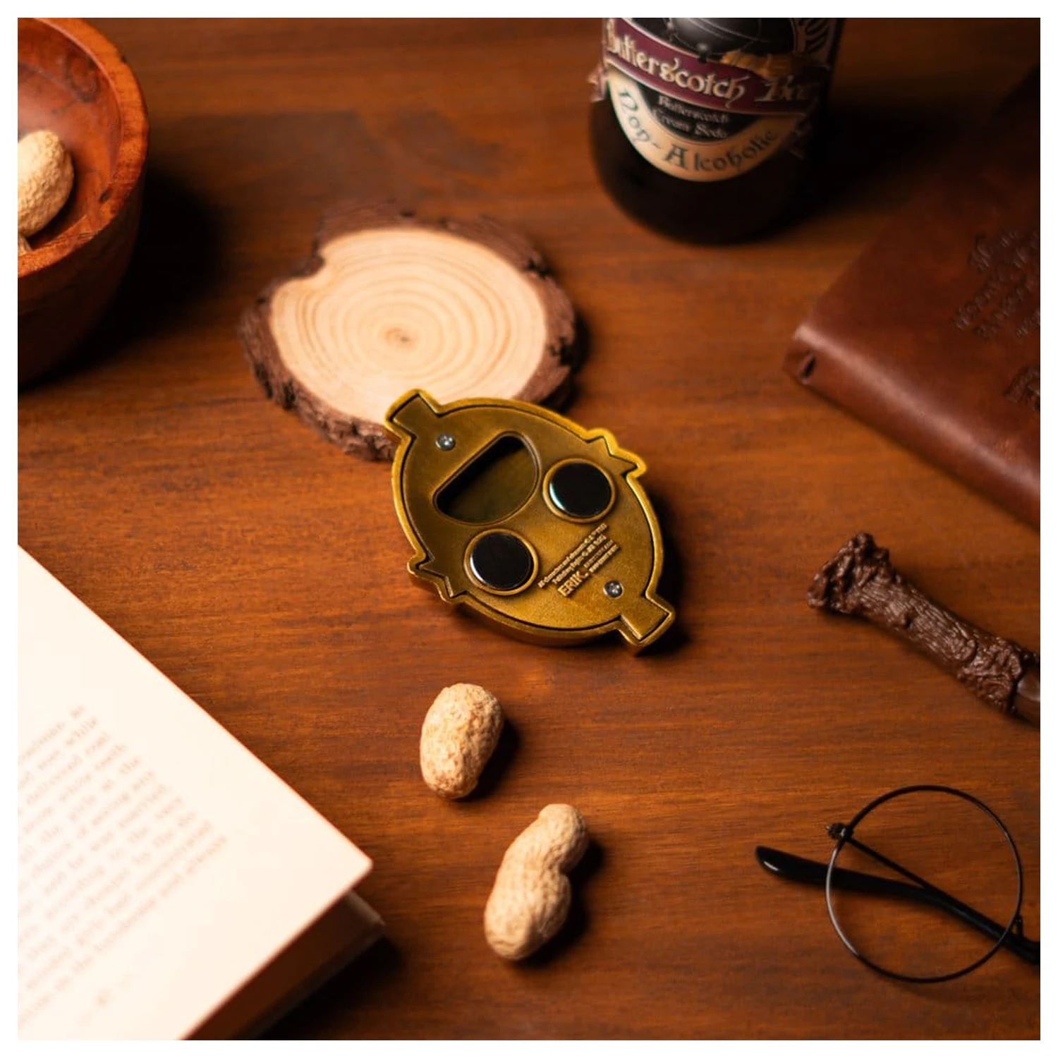 Harry Potter Butterbeer Magnet s otváračom na fľaše produktová fotografia