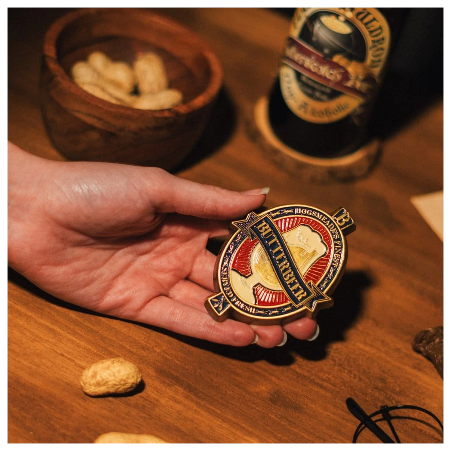 Harry Potter Butterbeer Magnet s otváračom na fľaše produktová fotografia