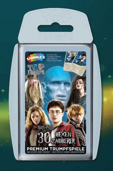 Harry Potter Kartová Hra Top Trumps Die größten Hexen und Zauberer *German Version* termékfotó