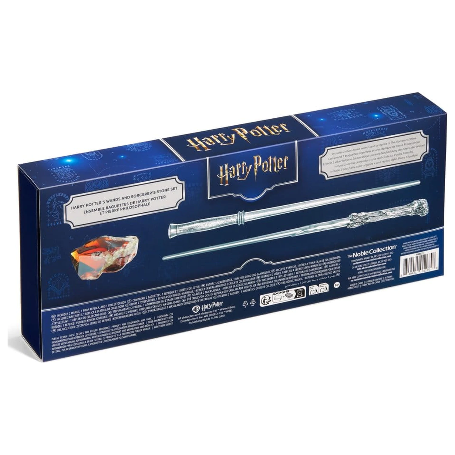 Harry Potter Oslavný prútik Harry Potter prútiky k 25. výročiu a Súbor Kameňa mudrcov produktová fotografia
