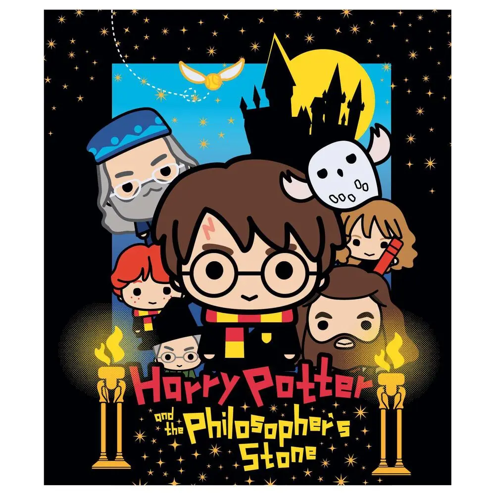 Harry Potter Chibi prémiová korálová deka termékfotó