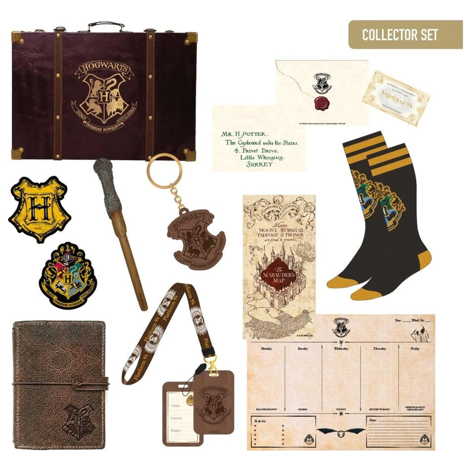 Harry Potter Zberateľská darčeková súprava produktová fotografia