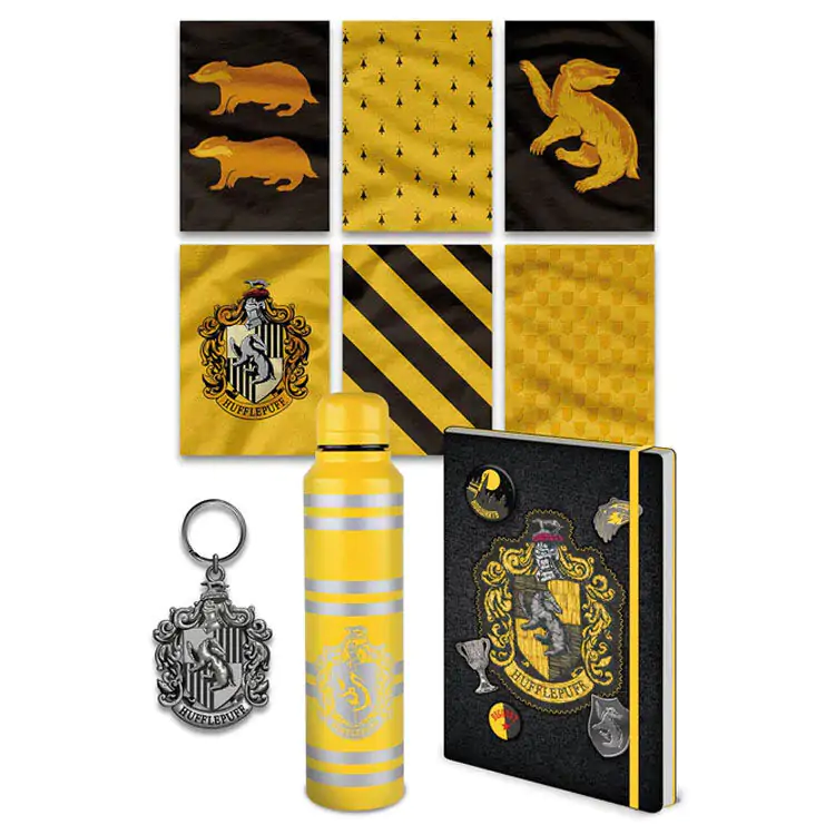 Harry Potter Premium Darčeková sada Colorful Crest Hufflepuff produktová fotografia