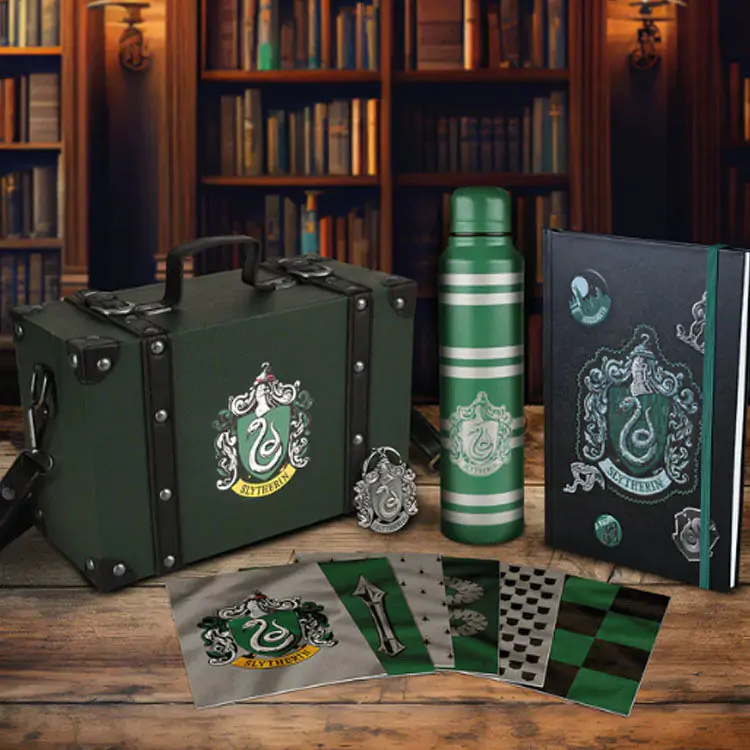 Harry Potter Premium Darčeková Súprava Colorful Crest Slytherin produktová fotografia