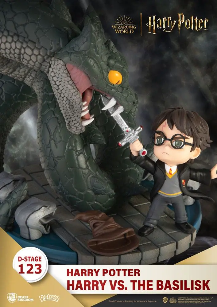 Harry Potter D-Stage PVC Dioráma Harry vs. The Basilisk 16 cm produktová fotografia