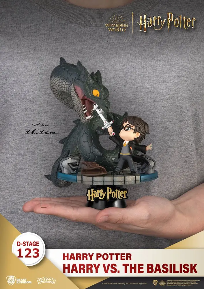 Harry Potter D-Stage PVC Dioráma Harry vs. The Basilisk 16 cm produktová fotografia