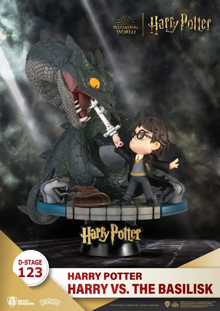 Harry Potter D-Stage PVC Dioráma Harry vs. The Basilisk 16 cm produktová fotografia