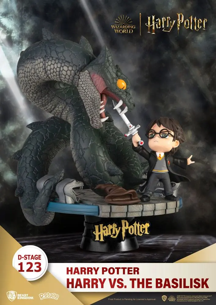 Harry Potter D-Stage PVC Dioráma Harry vs. The Basilisk 16 cm produktová fotografia