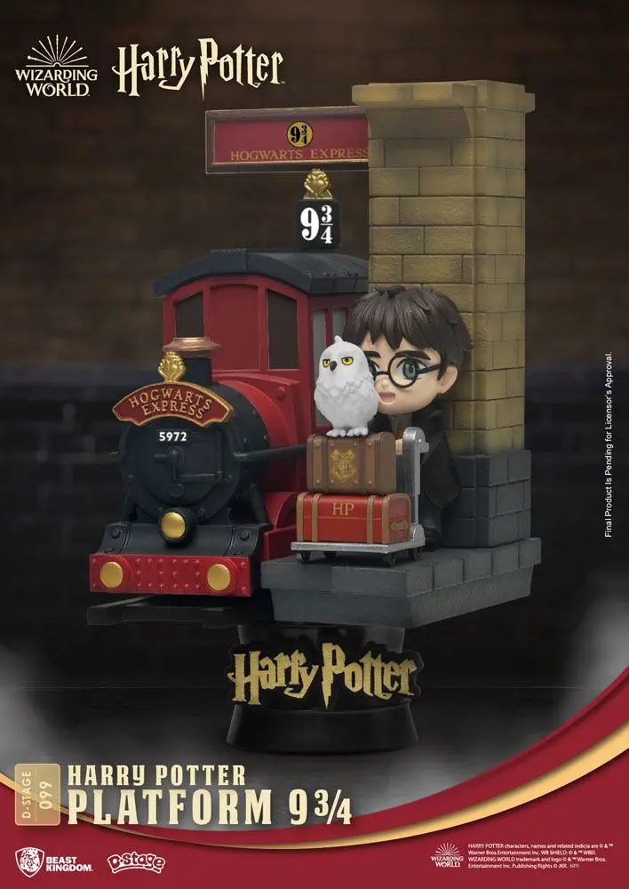 Harry Potter D-Stage PVC dioráma Platform 9 3/4 New Version 15 cm produktová fotografia