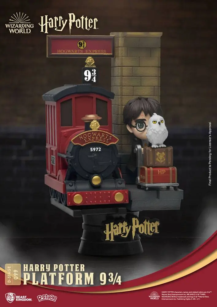 Harry Potter D-Stage PVC dioráma Platform 9 3/4 New Version 15 cm produktová fotografia