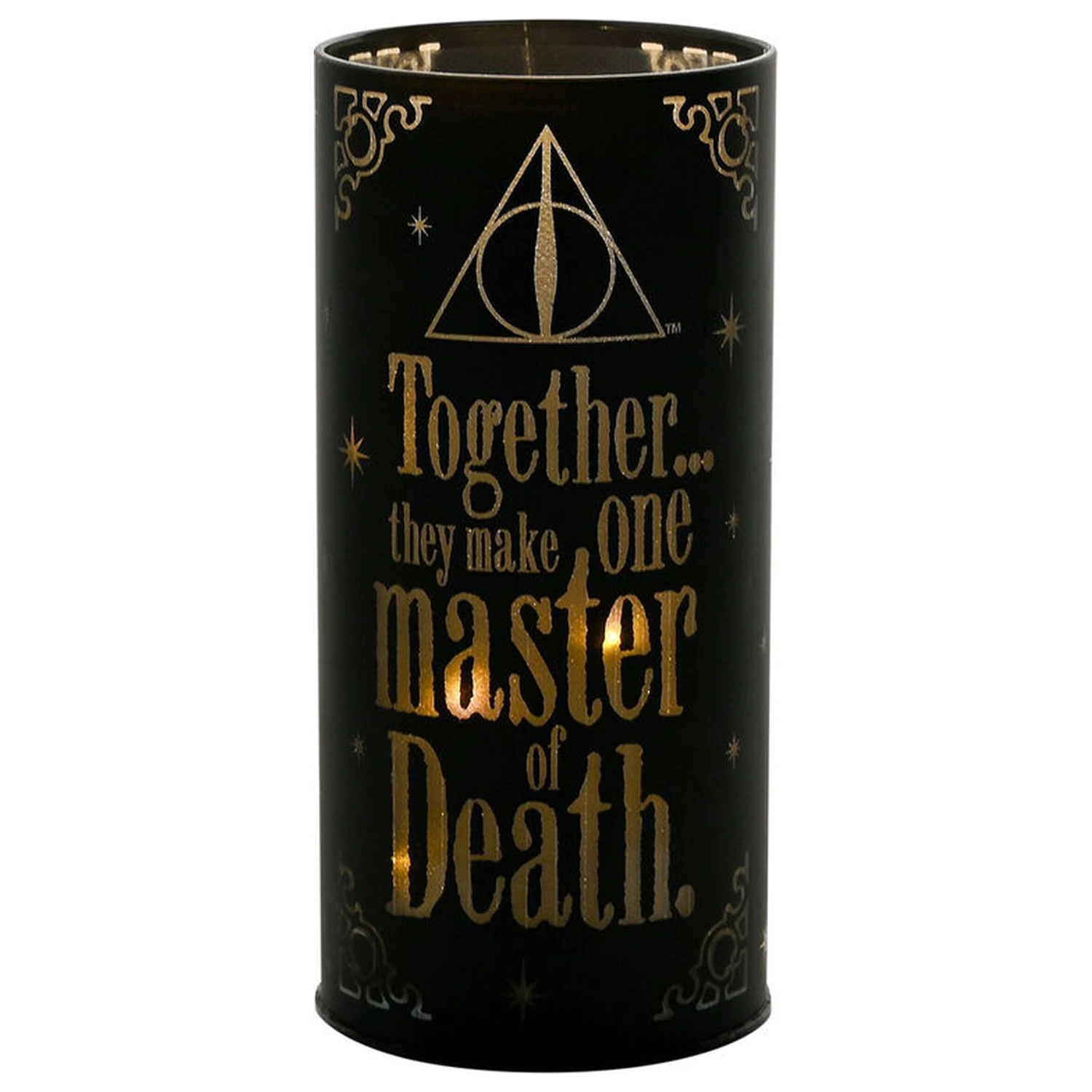 Harry Potter Dark Arts Deathly Hallows svetelná trubica produktová fotografia