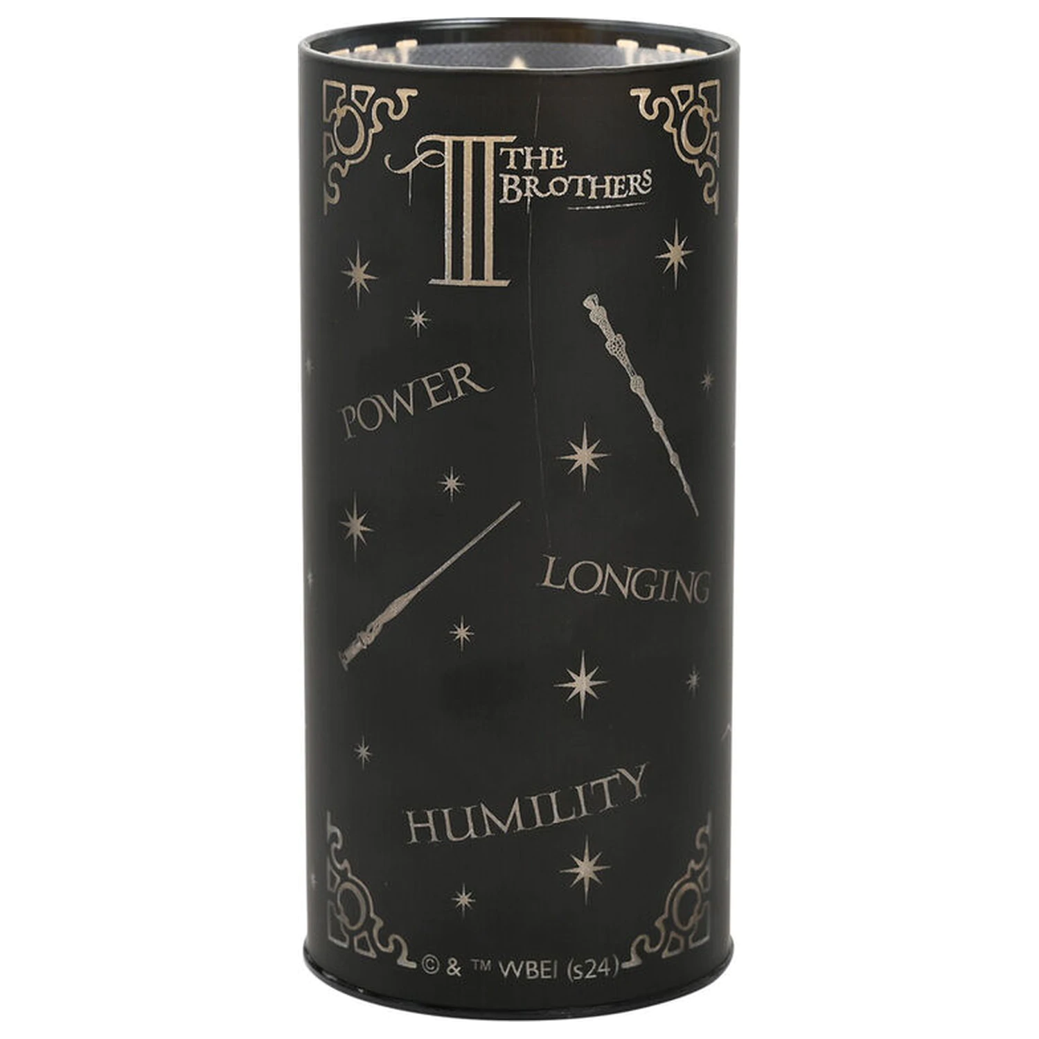 Harry Potter Dark Arts Deathly Hallows svetelná trubica produktová fotografia
