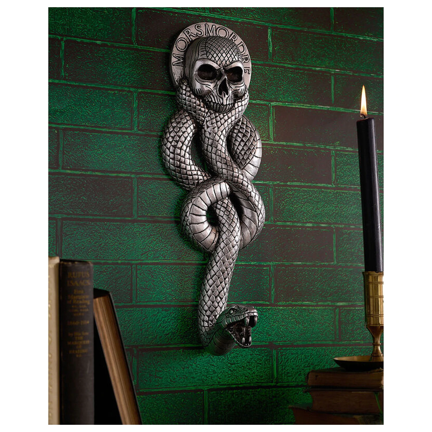 Harry Potter Dark Arts Morsmordre plaketa produktová fotografia