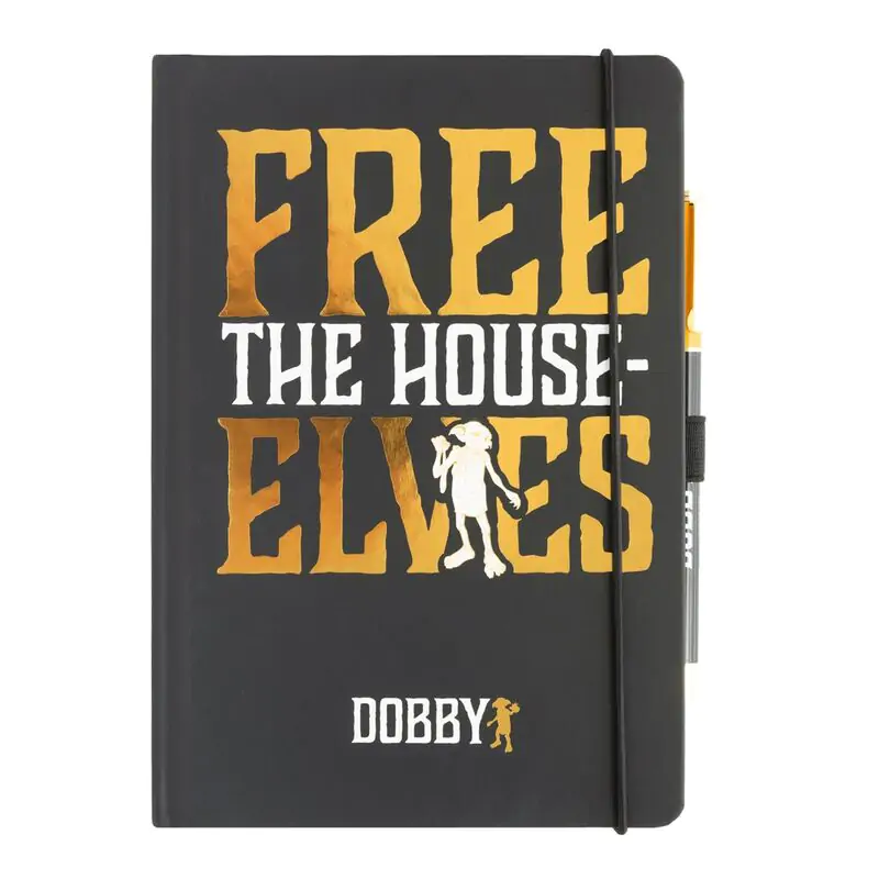 Harry Potter Dobby A5 prémiový zápisník + pero produktová fotografia