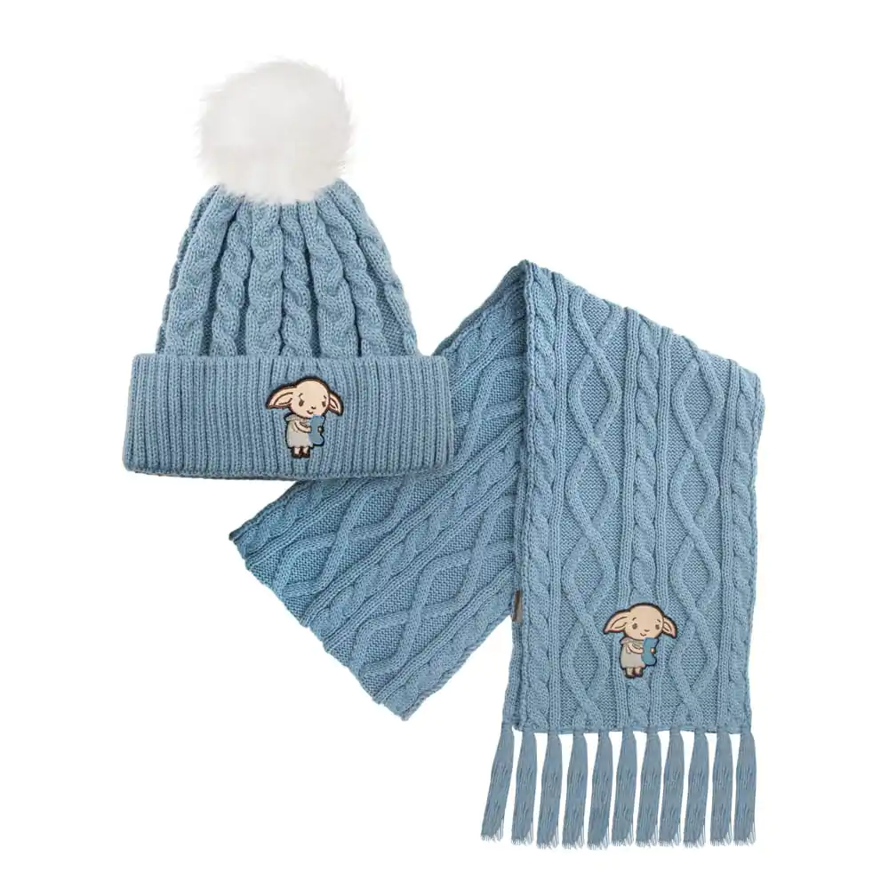 Harry Potter Beanie & Šál Set pre deti Dobby produktová fotografia