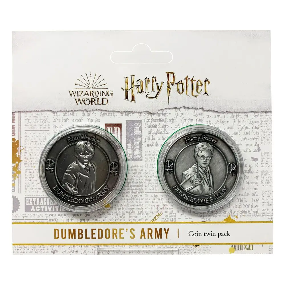 Zberateľská minca Harry Potter 2-pack Dumbledore's Army: Harry & Ron Limitovaná edícia produktová fotografia