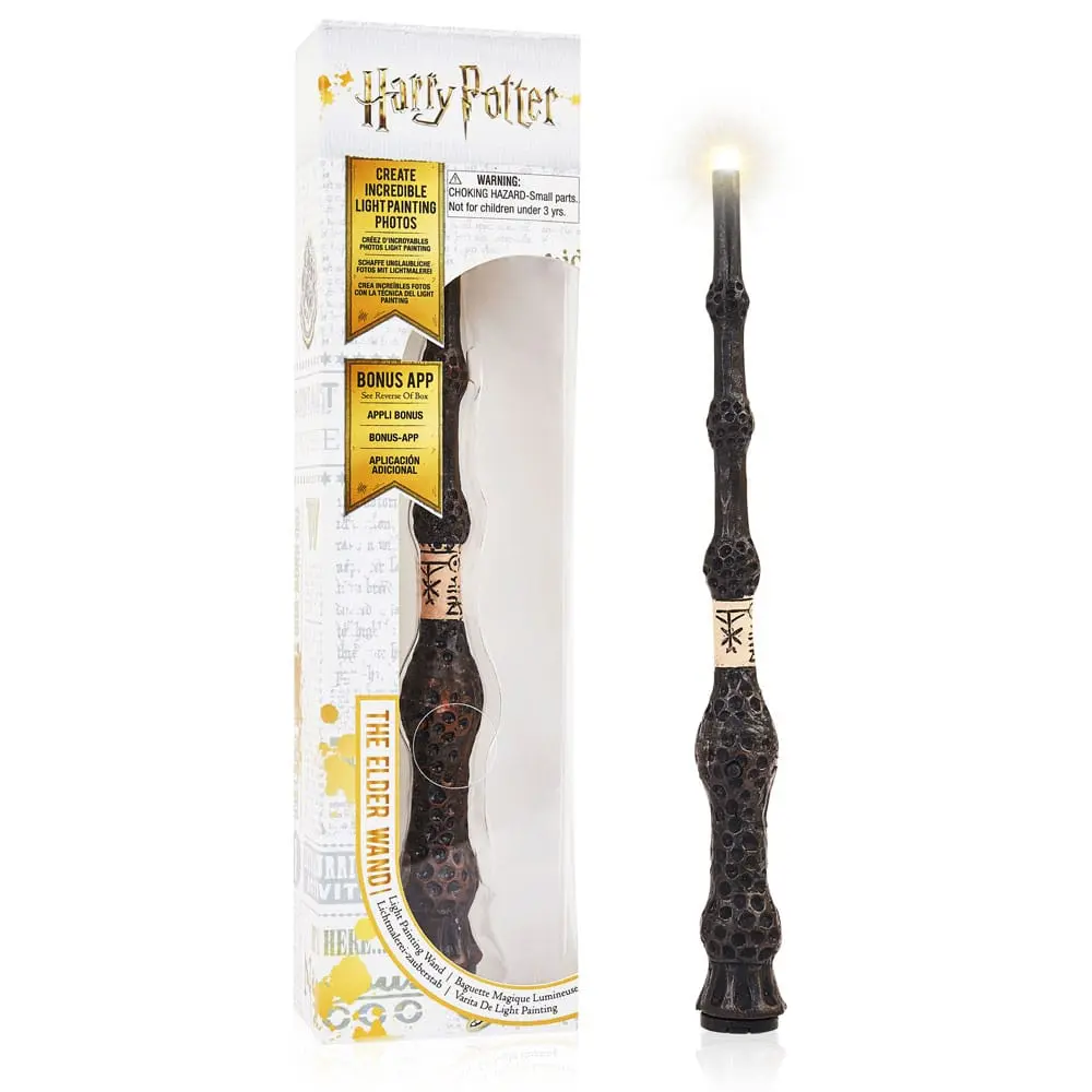 Harry Potter svetelný maliar čarovná palička Elder Wand 18 cm produktová fotografia