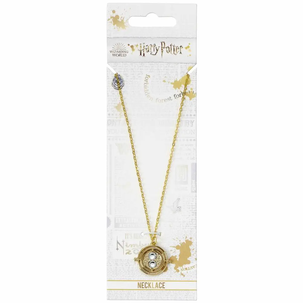 Prívesok a náhrdelník Harry Potter - Fixed Time Turner (pozlátené) termékfotó