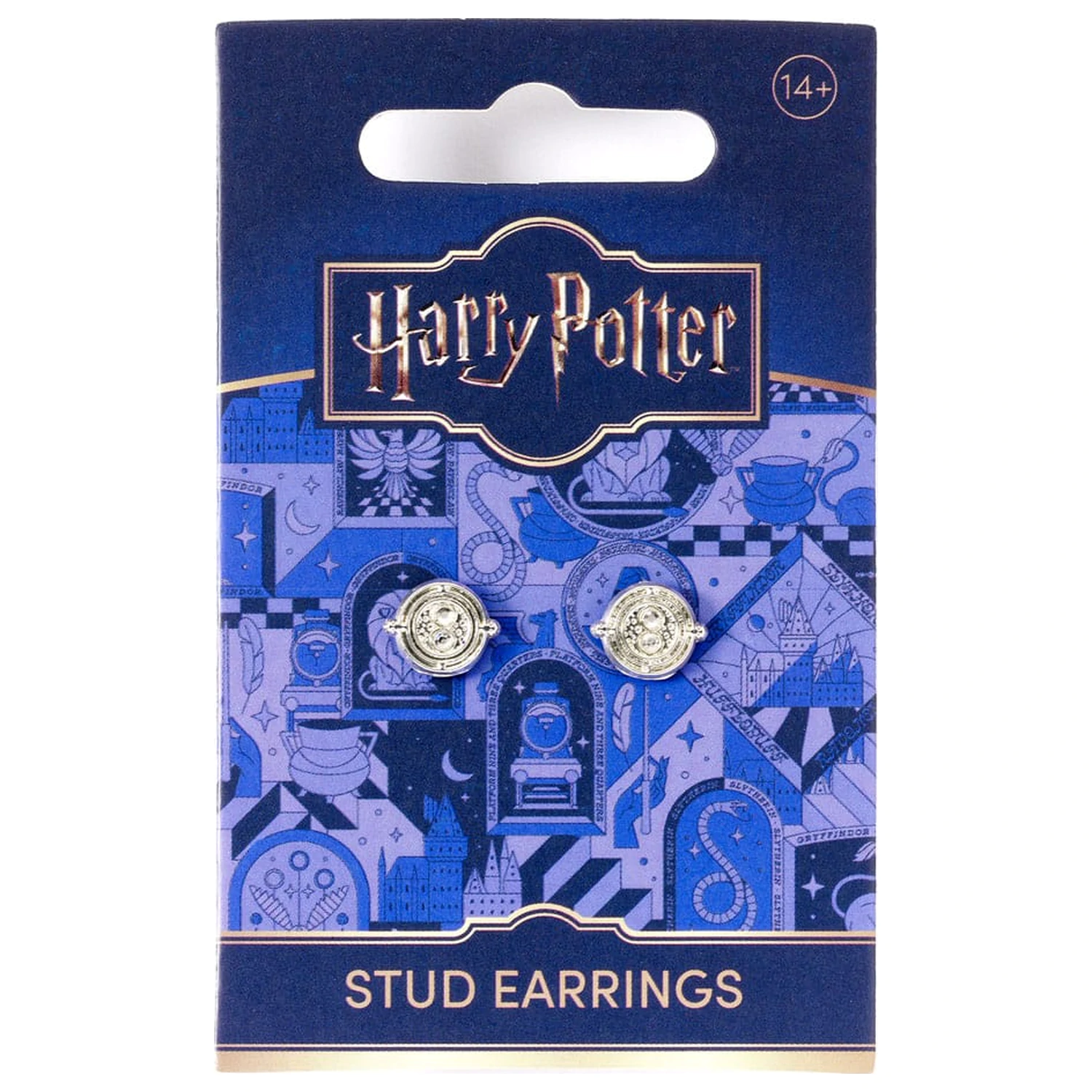 Harry Potter Earrings Time Turner (Silver Tone) produktová fotografia