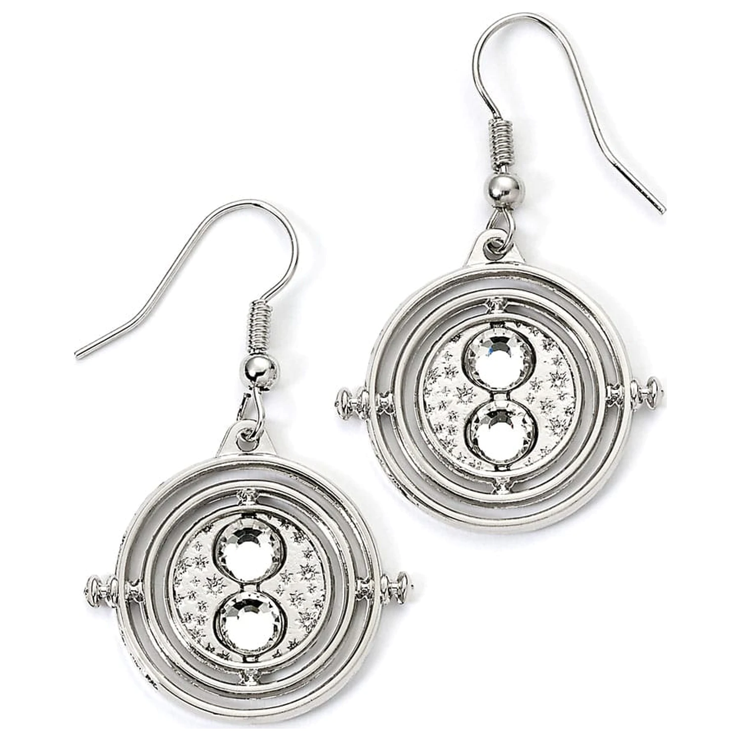 Harry Potter Earrings Time Turner (Silver Tone) produktová fotografia