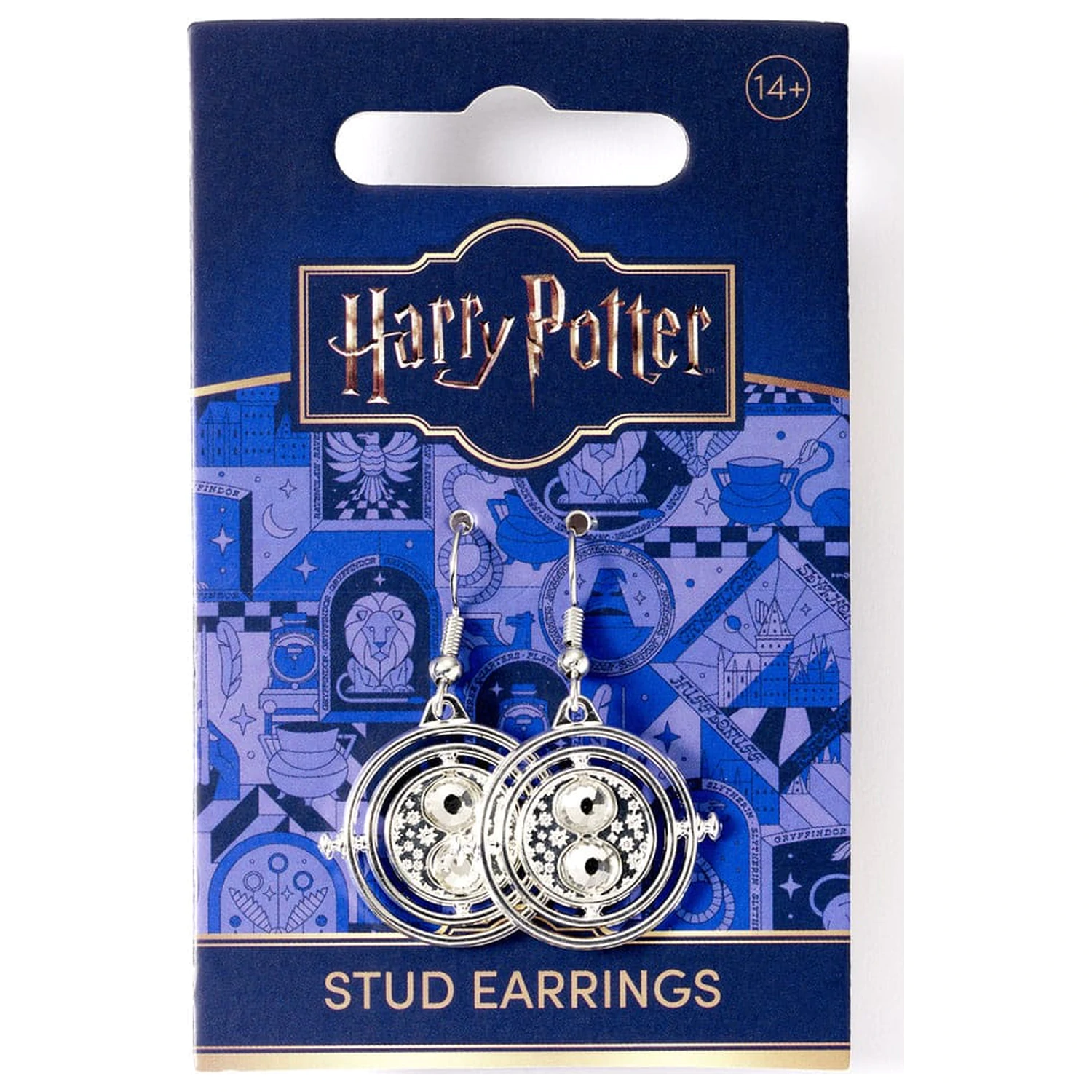 Harry Potter Earrings Time Turner (Silver Tone) produktová fotografia