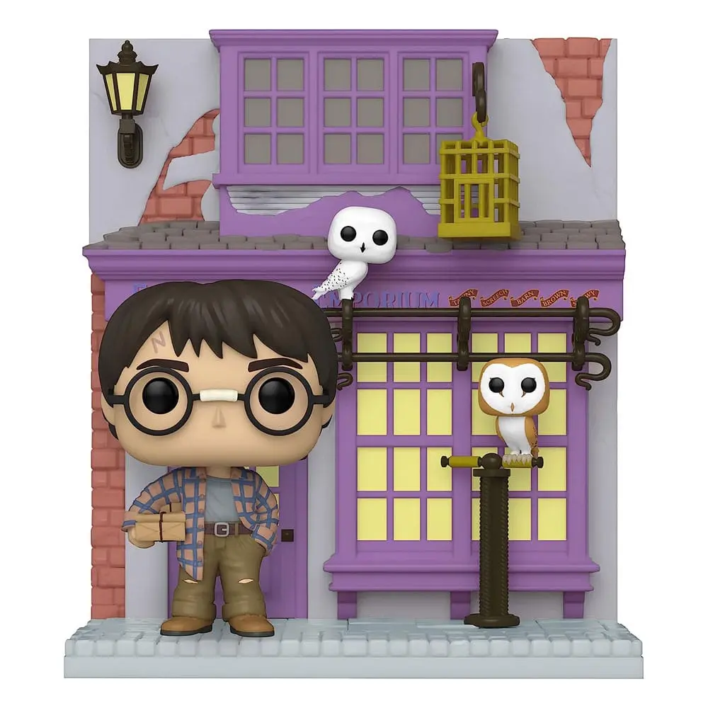 Harry Potter POP! Deluxe Vinyl Figure Deluxe: HP Diagon Alley- Eeylops Owl Emporium s Harry 9 cm produktová fotografia
