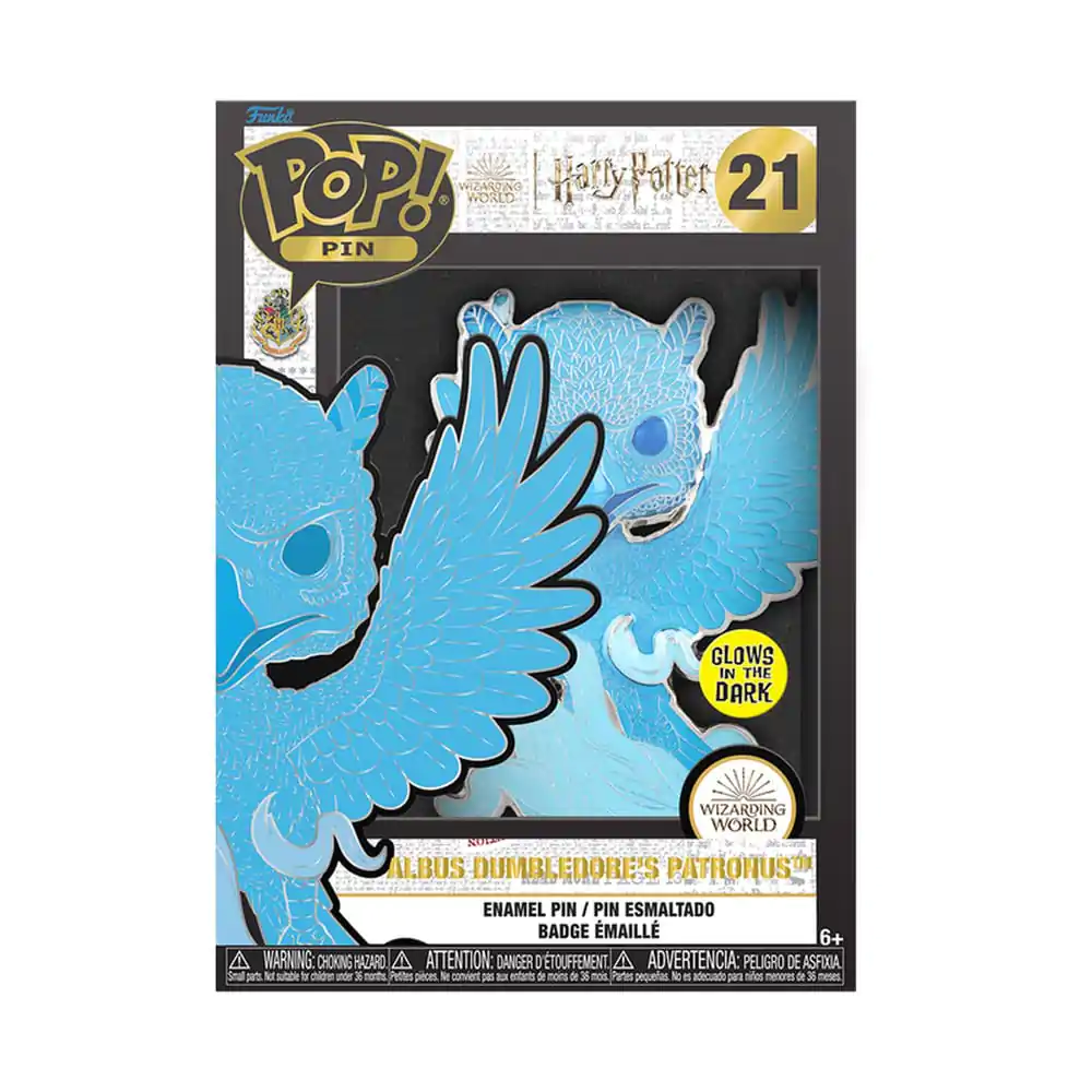 Harry Potter POP! Smaltovaný odznak Patronus Albus Dumbledore 10 cm produktová fotografia