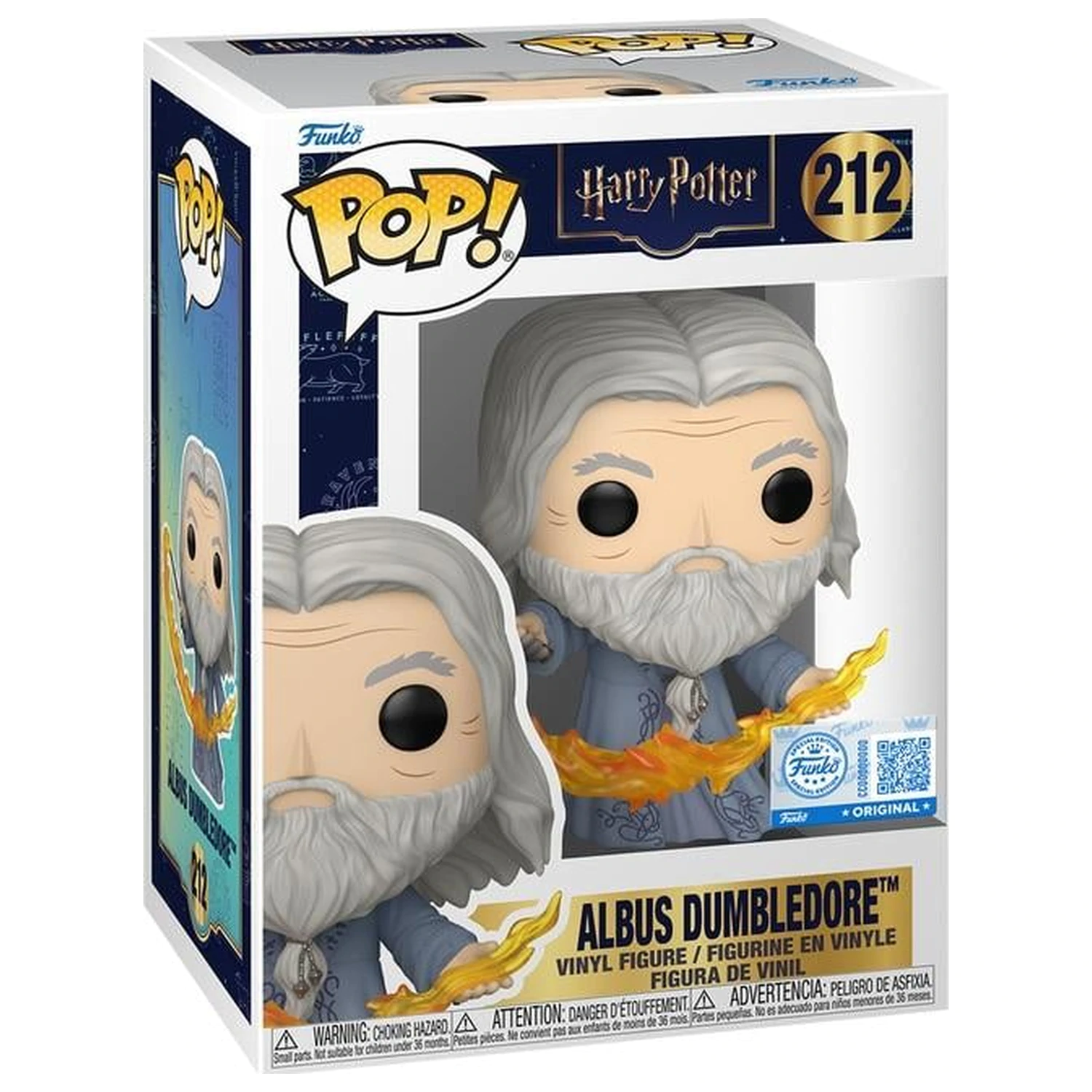 Harry Potter Funko POP figúrka Dumbledore (Flame) produktová fotografia