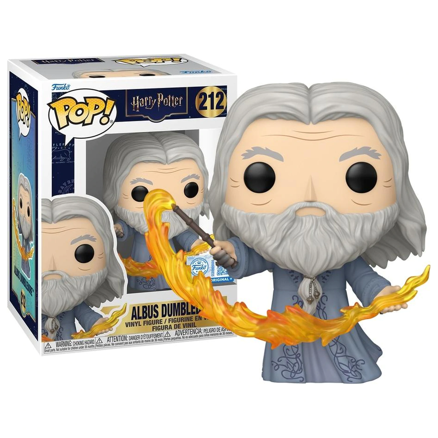 Harry Potter Funko POP figúrka Dumbledore (Flame) produktová fotografia