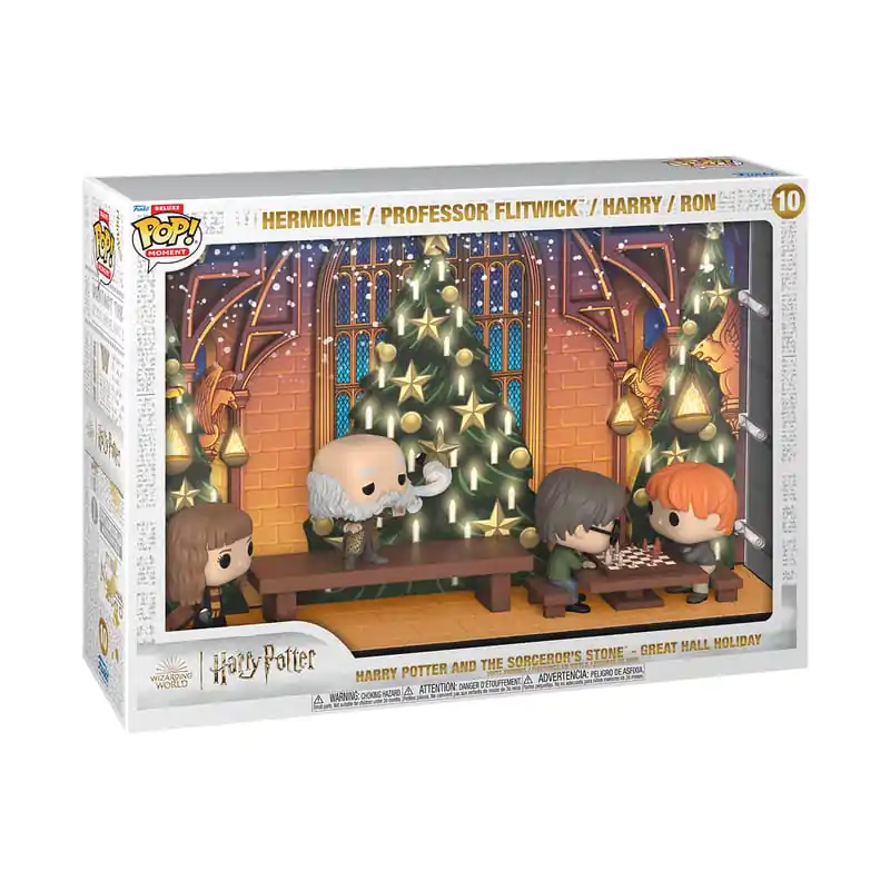 Harry Potter Funko POP Moments Deluxe Vinyl Figúrky - 4-balenie Great Hall Holiday produktová fotografia