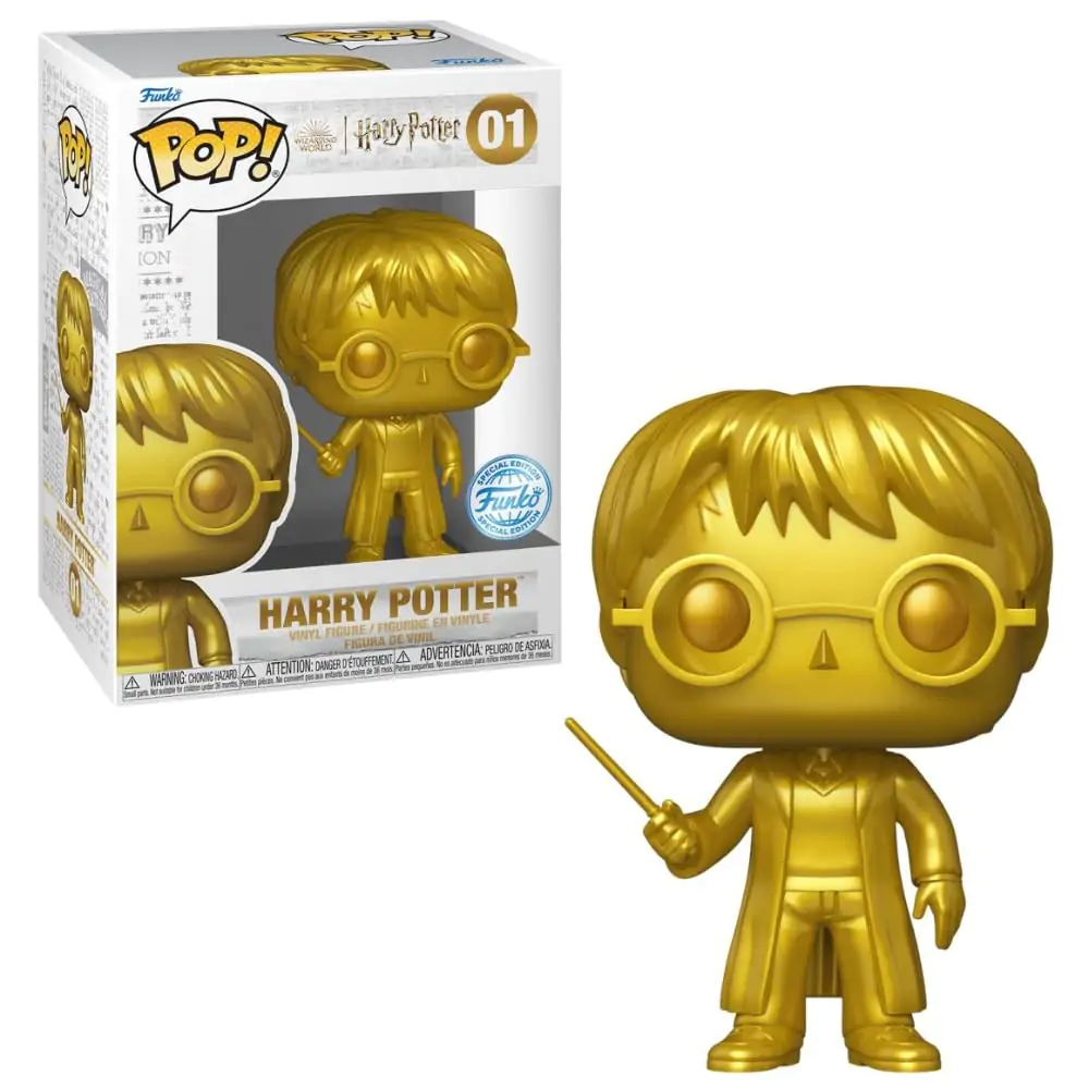 Harry Potter Funko POP! Movies Vinylová figúrka Harry Potter Gold Exclusive 9 cm produktová fotografia