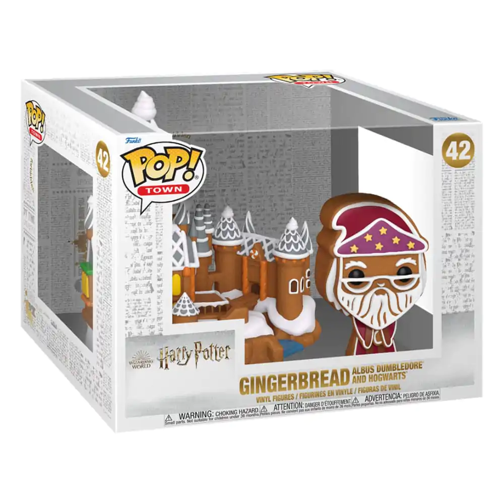 Harry Potter Funko POP! Town vinylová figúrka Dumbledore & Hogwarts 9 cm produktová fotografia