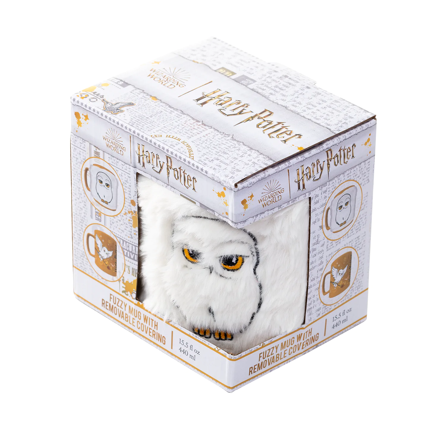 Harry Potter Fuzzy Hrnček Hedwig produktová fotografia