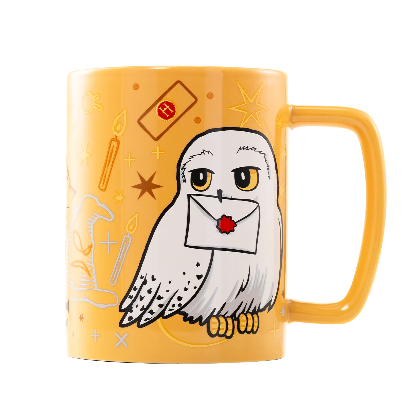 Harry Potter Fuzzy Hrnček Hedwig produktová fotografia