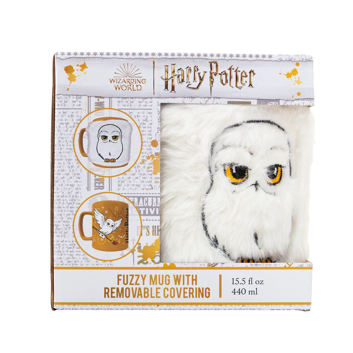 Harry Potter Fuzzy Hrnček Hedwig produktová fotografia